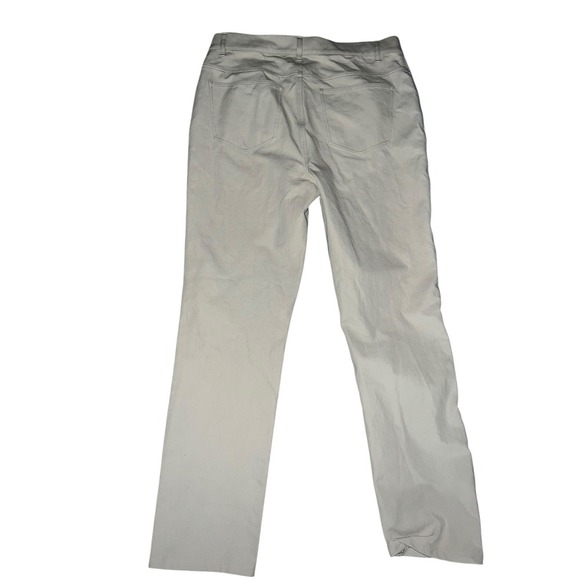 Lafayette 148 Ankle Pants 4 Tan preppy office siren - Picture 1 of 4